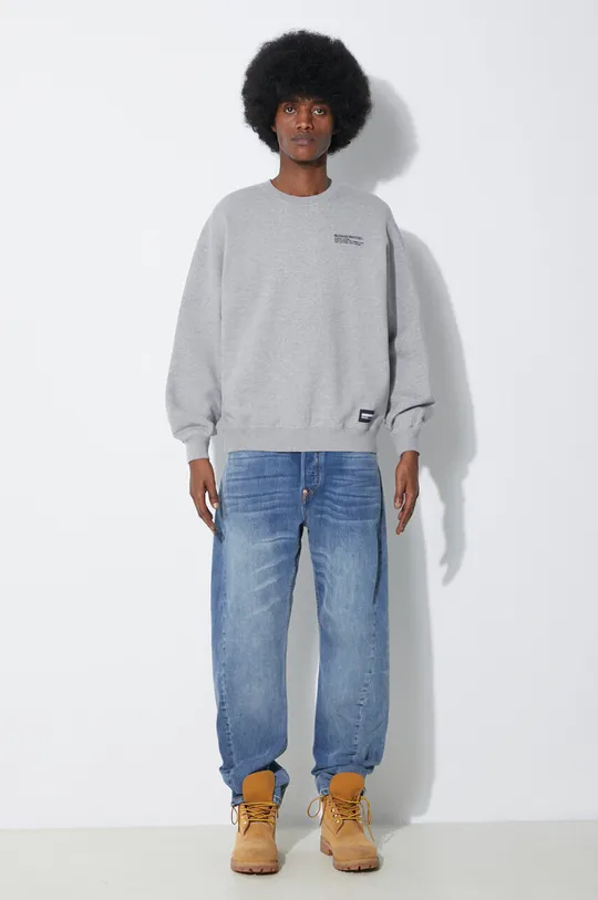 NEIGHBORHOOD cotton sweatshirt Plain gray