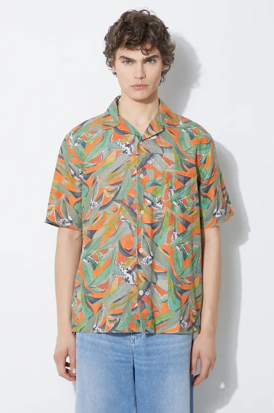 multicolore Corridor camicia di lino Dominica Summer Shirt Uomo