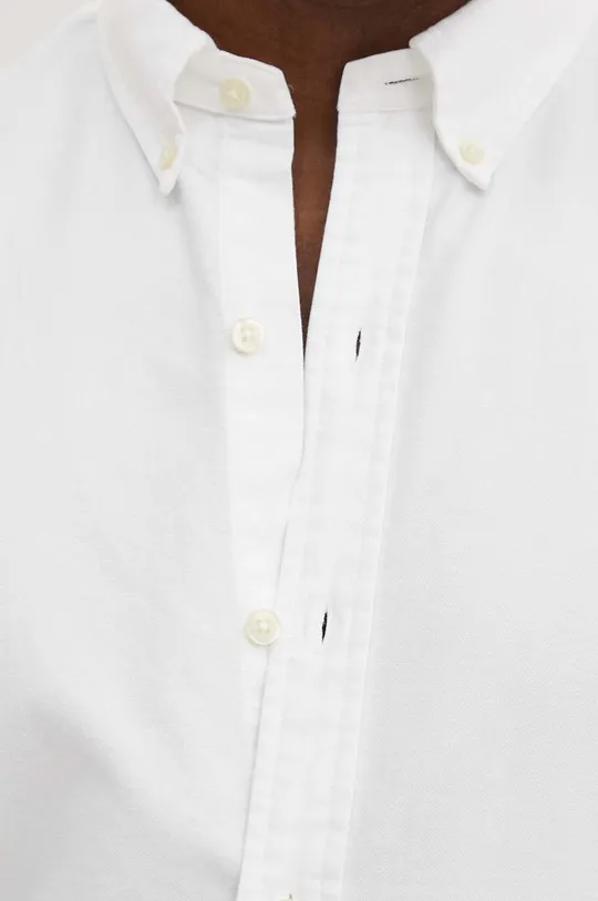 Хлопковая рубашка Polo Ralph Lauren белый