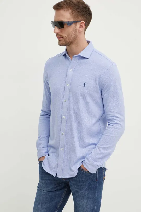 blu Polo Ralph Lauren camicia in cotone Uomo