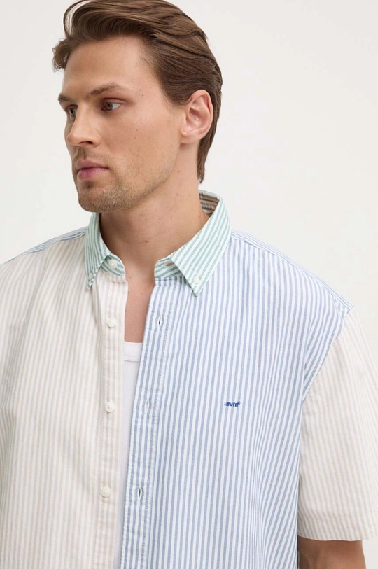 Levi's camicia in cotone multicolore A9161