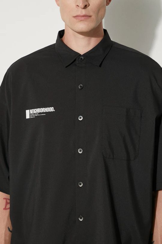 NEIGHBORHOOD shirt Over Shirt black 241SPNH.SHM04