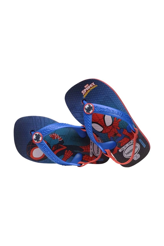 tmavomodrá Detské žabky Havaianas BABY MARVELUBYED