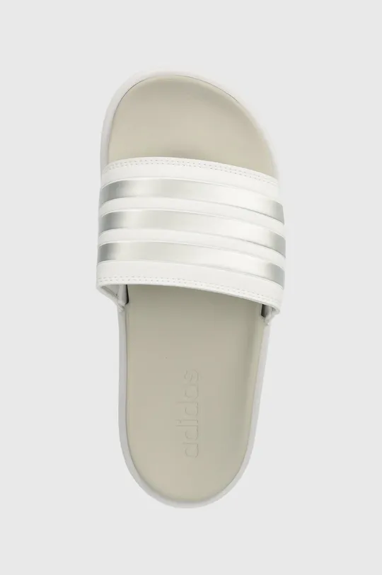 biela Šľapky adidas