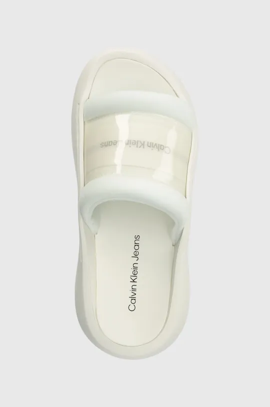 biela Šľapky Calvin Klein Jeans HYBRID SANDAL TPU IN LUM MET