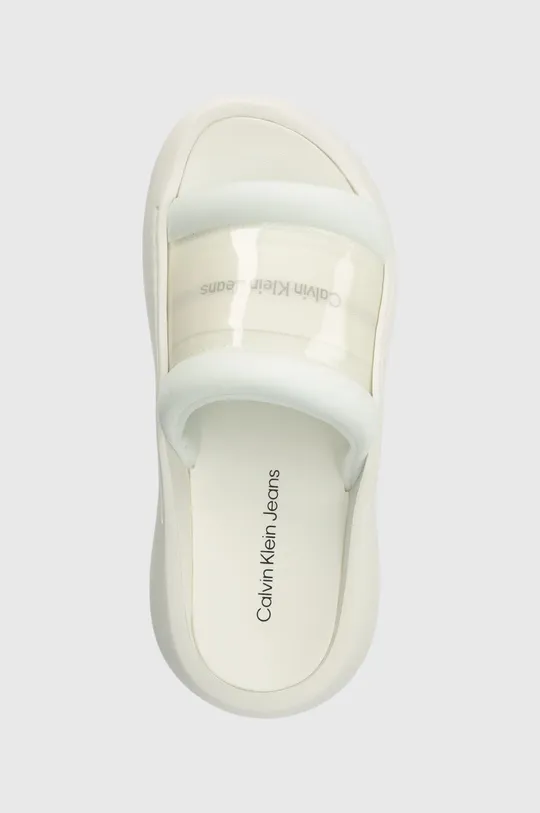 білий Шльопанці Calvin Klein Jeans HYBRID SANDAL TPU IN LUM MET