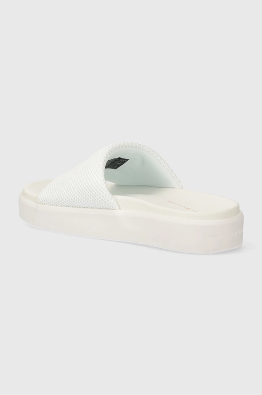 Tommy Hilfiger klapki PLATFORM MESH POOL SLIDE Cholewka: Materiał syntetyczny, Wnętrze: Materiał syntetyczny, Materiał tekstylny, Podeszwa: Materiał syntetyczny