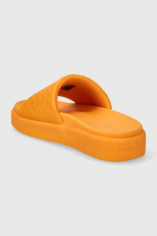 Tommy Hilfiger ciabatte slide TH PLATFORM POOL SLIDE Gambale: Materiale sintetico Parte interna: Materiale sintetico, Materiale tessile Suola: Materiale sintetico