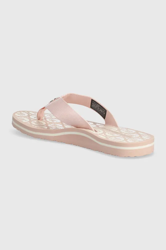 Tommy Hilfiger infradito TH EMBLEM BEACH SANDAL Gambale: Materiale tessile Parte interna: Materiale sintetico, Materiale tessile Suola: Materiale sintetico