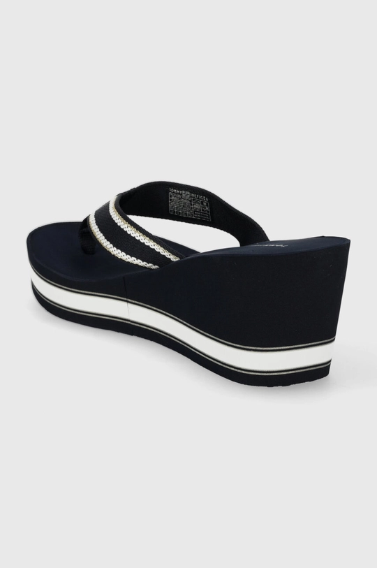 Вьетнамки Tommy Hilfiger HILFIGER WEDGE BEACH SANDAL Голенище: Текстильный материал Внутренняя часть: Синтетический материал, Текстильный материал Подошва: Синтетический материал