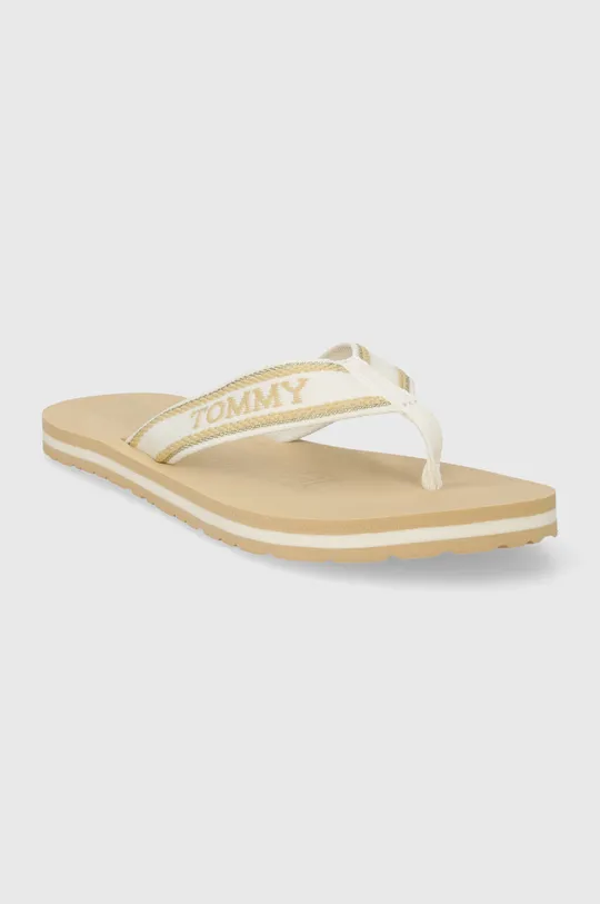 Tommy Hilfiger infradito HILFIGER BEACH SANDAL Gambale: Materiale tessile Parte interna: Materiale sintetico, Materiale tessile Suola: Materiale sintetico