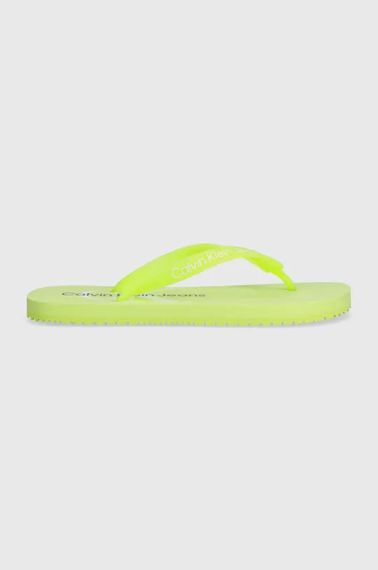 zöld Calvin Klein Jeans flip-flop BEACH SANDAL MONOLOGO TPU Női