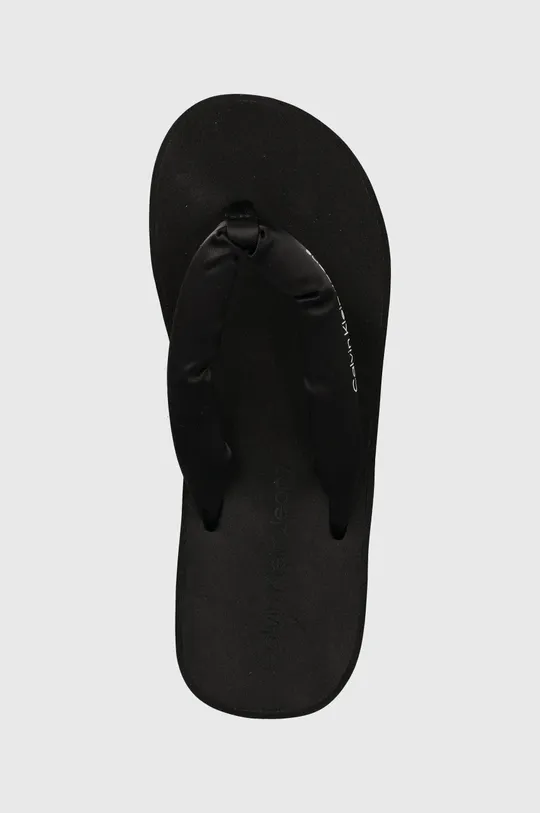 μαύρο Σαγιονάρες Calvin Klein Jeans BEACH WEDGE SANDAL PADDED NY