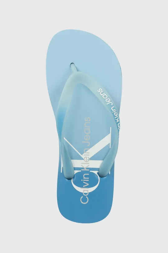 kék Calvin Klein Jeans flip-flop BEACH SANDAL GRADIENT