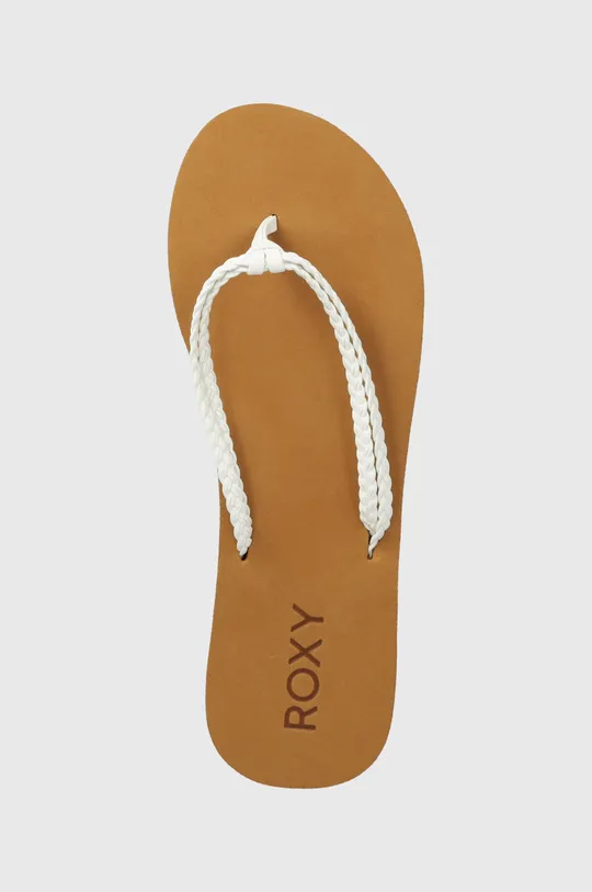 fehér Roxy flip-flop