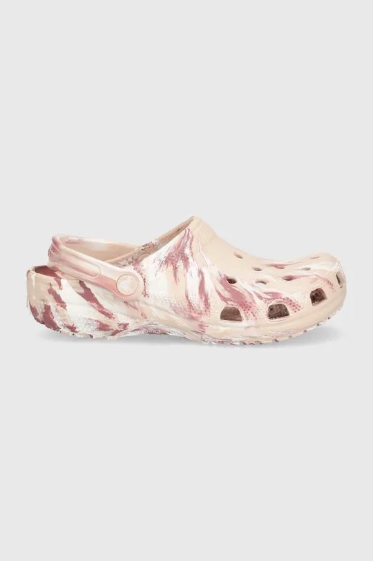 Παντόφλες Crocs Classic Marbled Clog ροζ