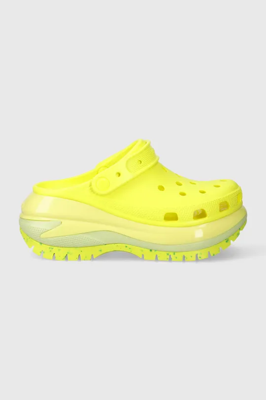 Pantofle Crocs Classic Mega Crush Clog zelená