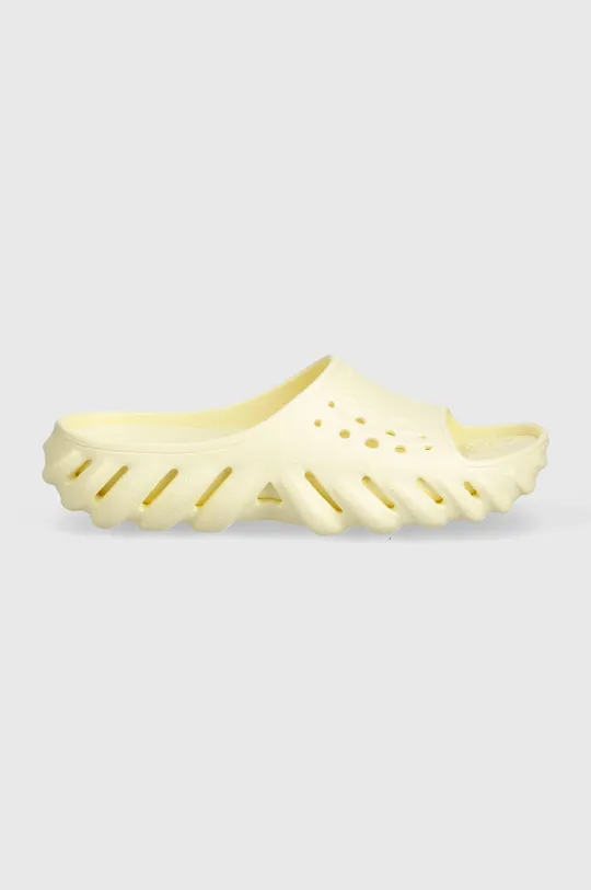 Crocs papucs Echo Slide sárga