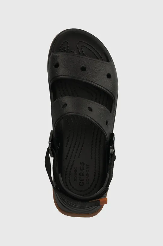 black Crocs sliders Classic Hiker Xscape