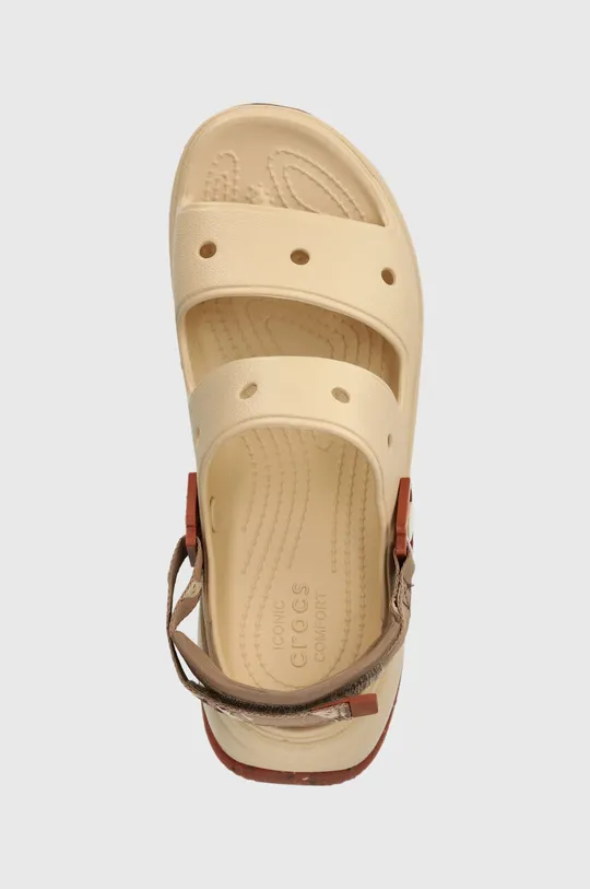 béžová Pantofle Crocs Classic Hiker Xscape