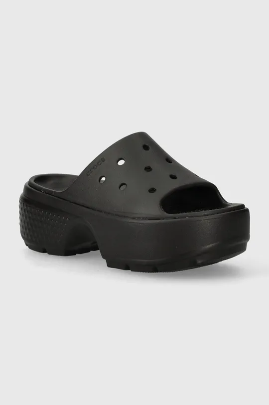 black Crocs sliders Stomp Slide Women’s