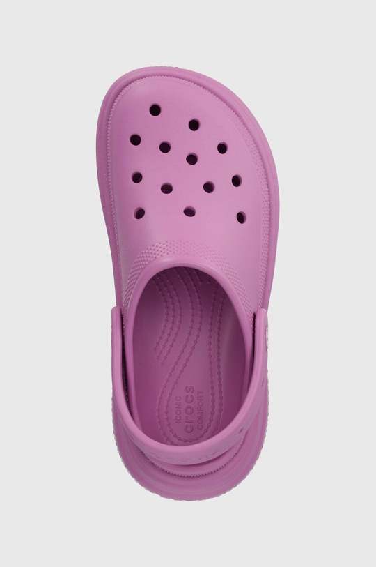 фиолетовой Шлепанцы Crocs Stomp Slide