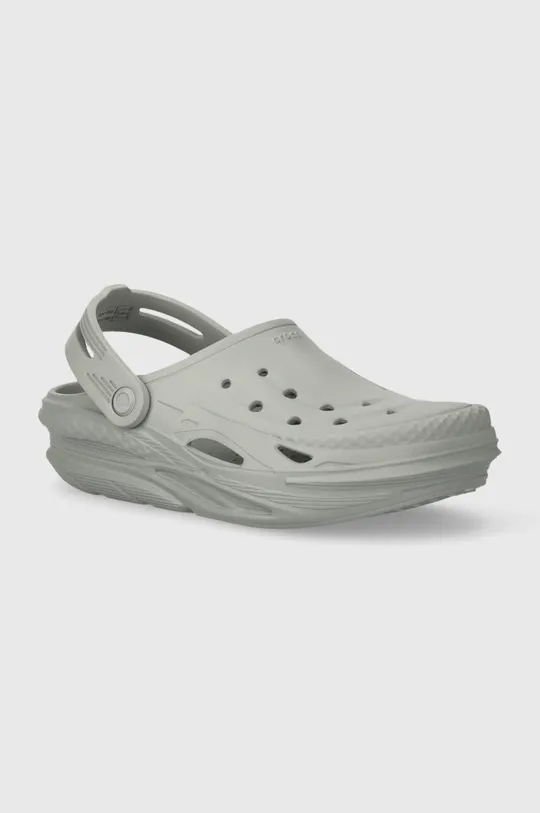 szary Crocs klapki Off Grid Clog Damski