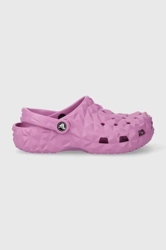 Шлепанцы Crocs Classic Geometric Clog фиолетовой