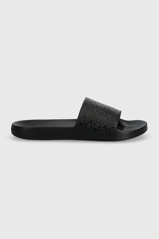 Calvin Klein papucs POOL SLIDE EPI MONO fekete