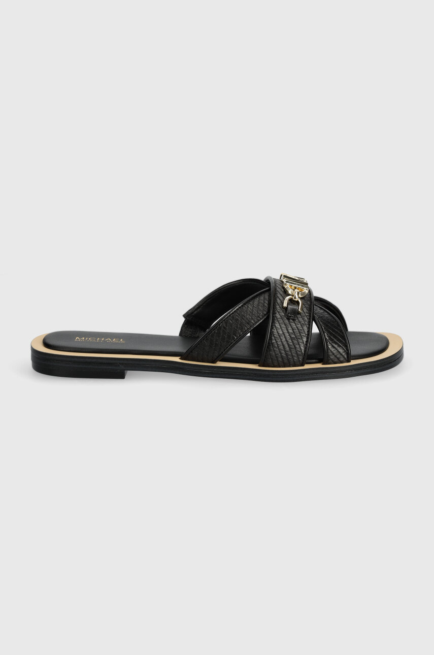 Шлепанцы MICHAEL Michael Kors Tiffanie женские цвет чёрный 40S4TFFS1D ...