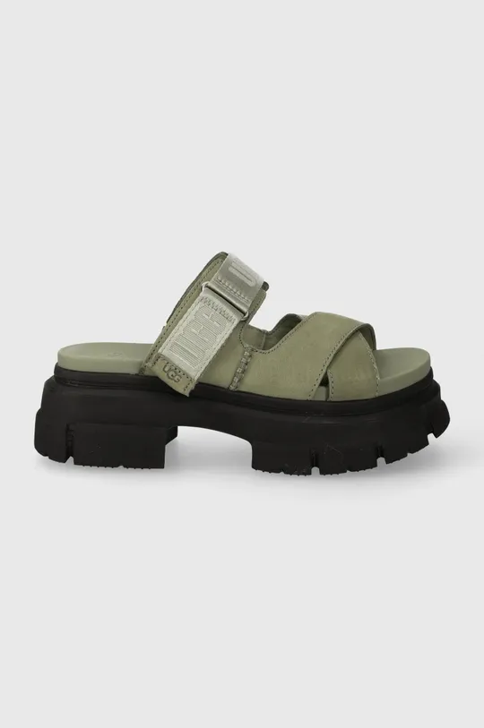 zelená Nubukové papuče UGG Ashton Slide Dámsky