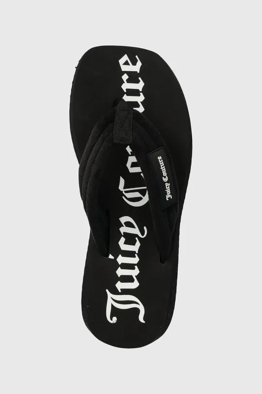 fekete Juicy Couture flip-flop WHITNEY