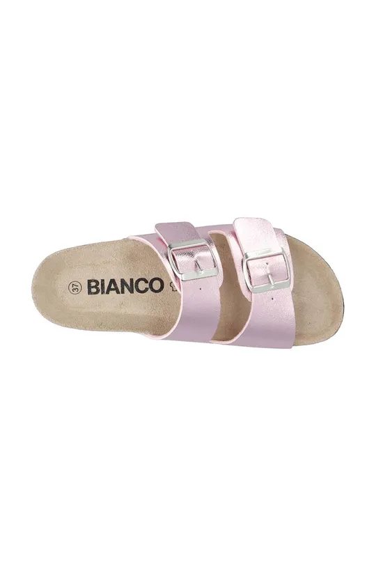 ružová Kožené šľapky Bianco BIAOLIVIA
