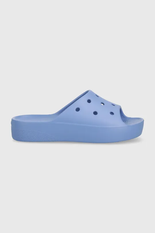 Crocs klapki Classic Platform Slide niebieski