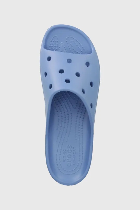niebieski Crocs klapki Classic Platform Slide