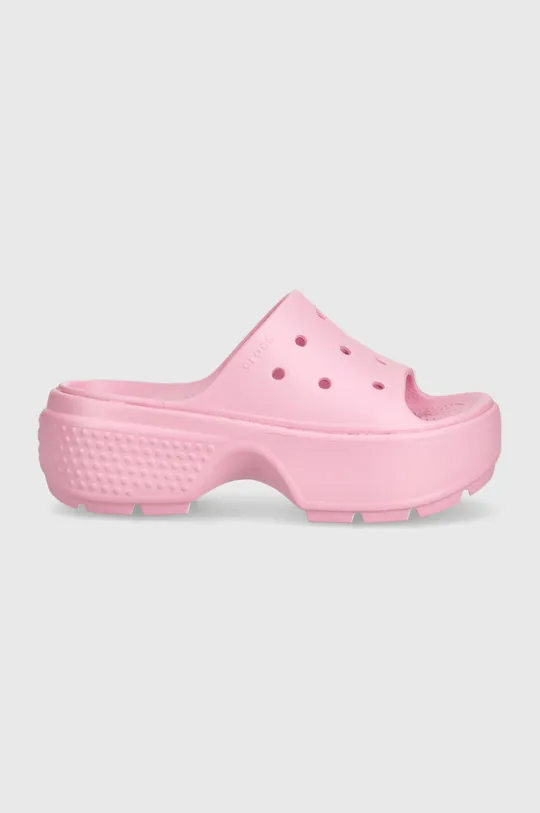 Crocs ciabatte slide Stomp Slide rosa