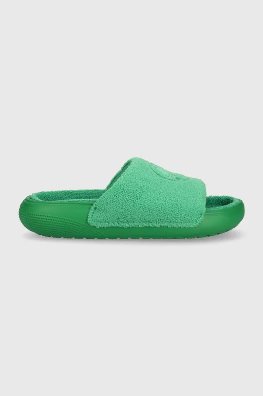 Natikači Crocs Classic Towel Slide zelena