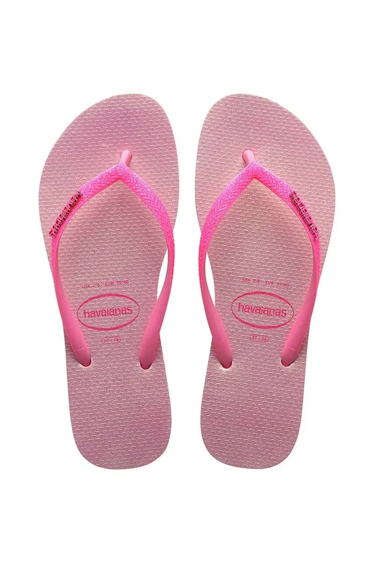 rózsaszín Havaianas flip-flop SLIM GLITTER IRIDESCENT Női