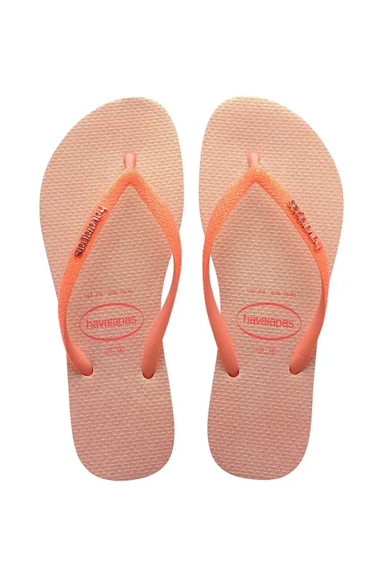 narancssárga Havaianas flip-flop SLIM GLITTER IRIDESCENT Női