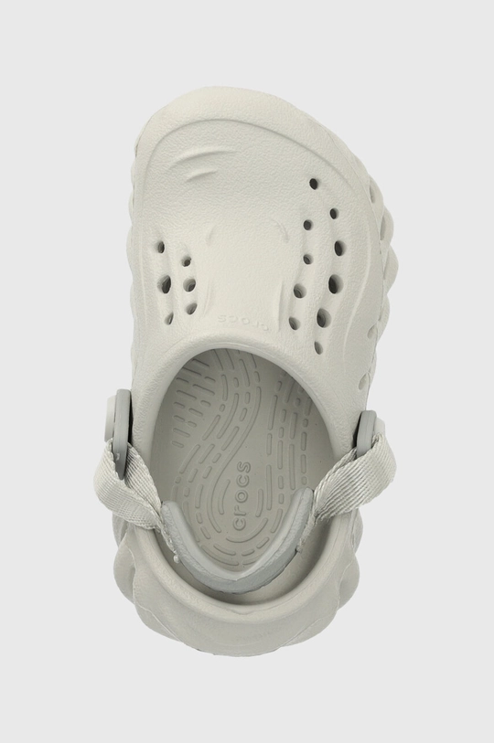 сірий Дитячі шльопанці Crocs ECHO CLOG