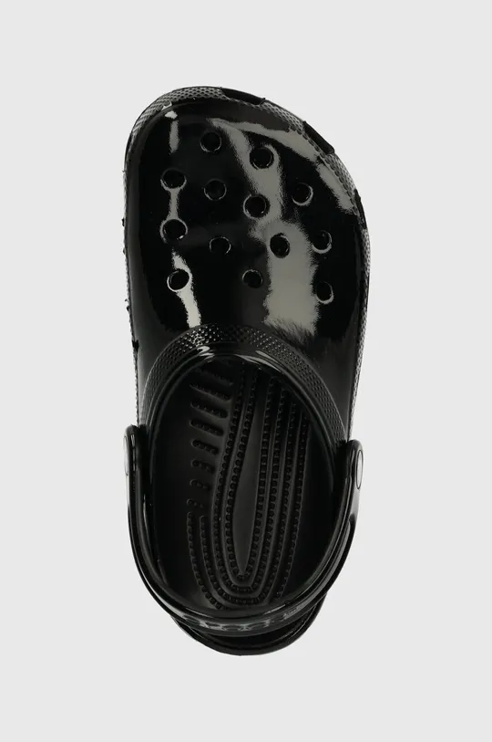 чёрный Детские шлепанцы Crocs CLASSIC HIGH SHINE CLOG