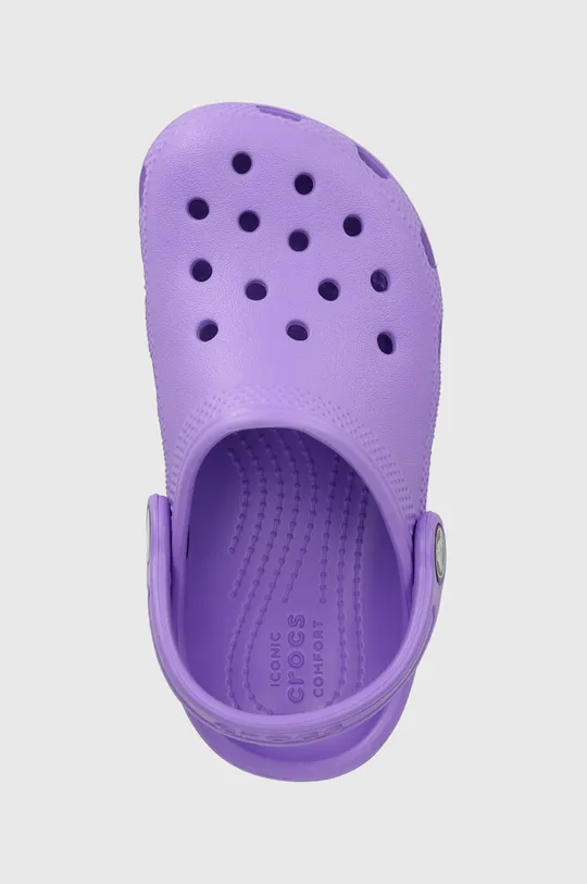 fialová Detské šľapky Crocs Classic Clog