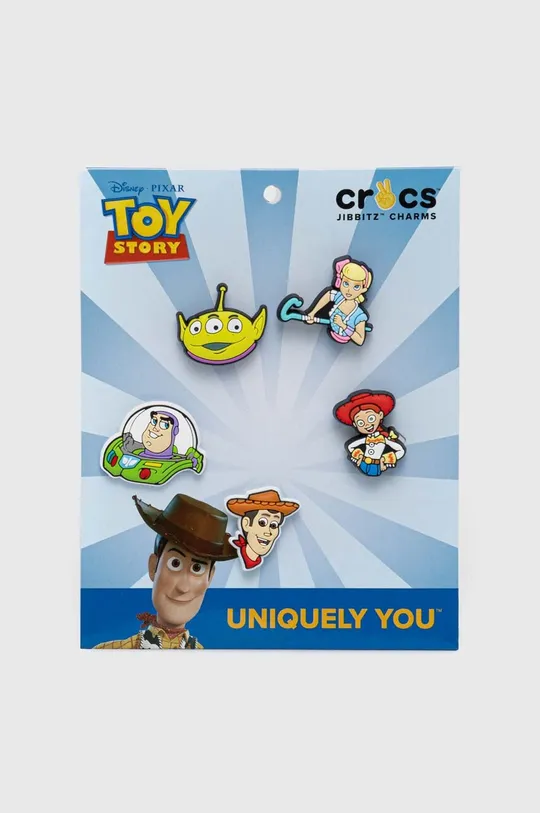 šarena Dječji bedževi za obuću Crocs x Toy Story 5-pack Dječji