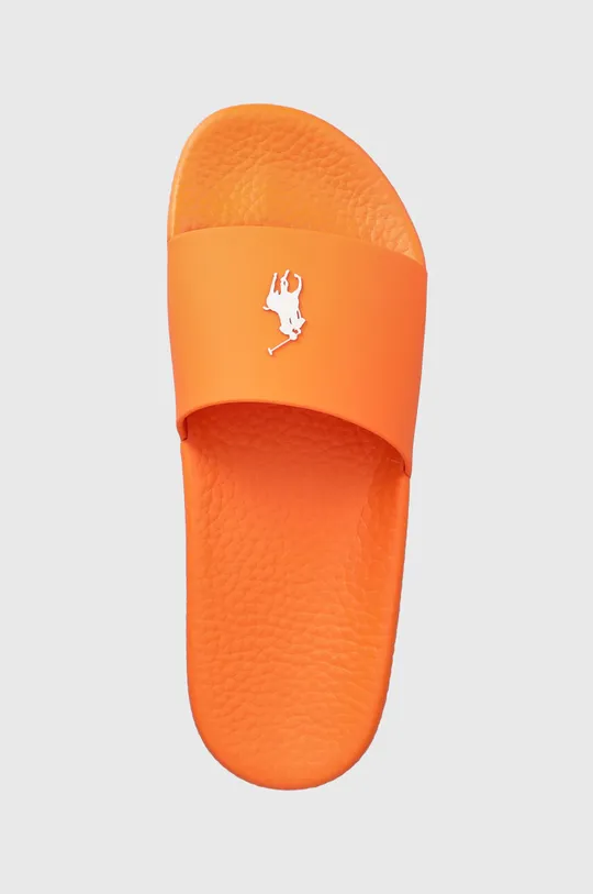 pomarańczowy Polo Ralph Lauren klapki Polo Slide