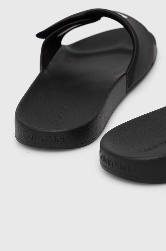 Calvin Klein ciabatte slide POOL SLIDE ADJ Gambale: Materiale sintetico Parte interna: Materiale sintetico, Materiale tessile Suola: Materiale sintetico