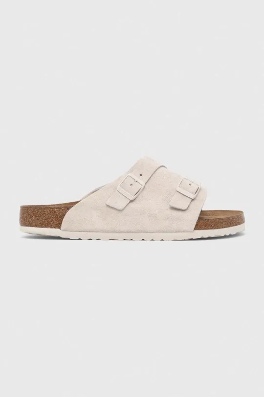 bej Birkenstock papuci din piele Zürich De bărbați