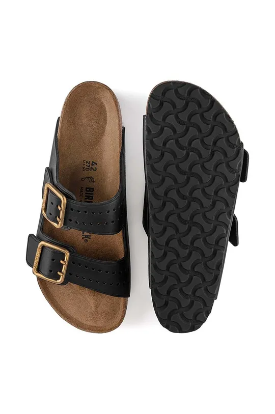 Birkenstock klapki skórzane Arizona Bold Gap