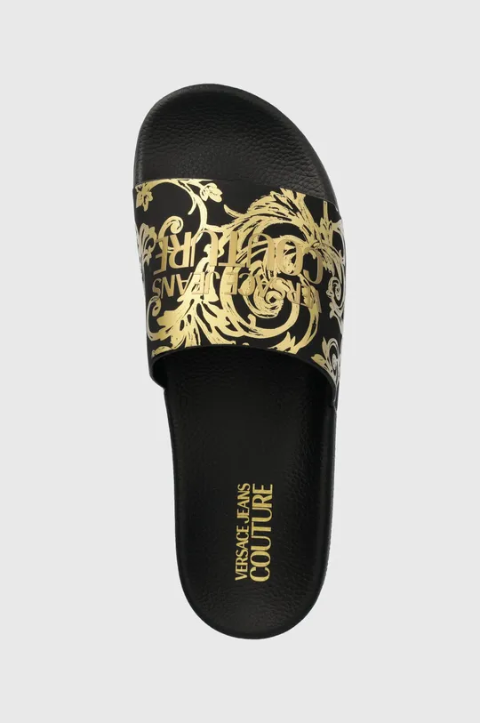 czarny Versace Jeans Couture klapki Slide