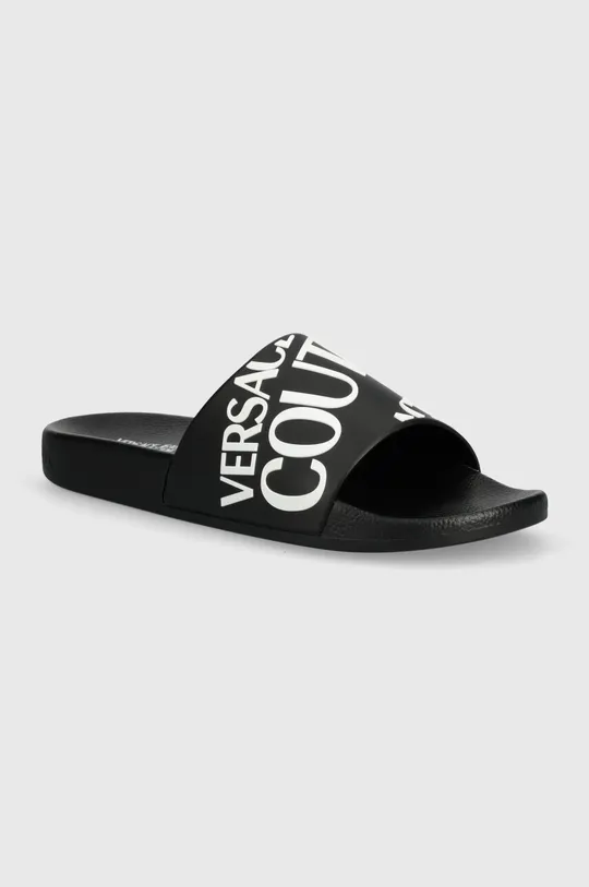 μαύρο Παντόφλες Versace Jeans Couture Slide Ανδρικά