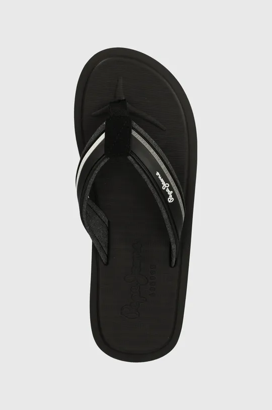 fekete Pepe Jeans flip-flop PMS70156